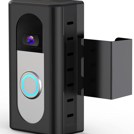 KIMILAR Anti-Theft Video Doorbell Mount Compatible with Ring/Blink Wireless Video Doorbell, Adjustable Mounting Bracket Accessories for Houses, Apartments, Businesses, Not for Blink 2nd Gen