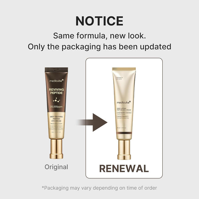 Eye Serum with Deep Reviving Peptide | Eye Treatment Serum with Multi Peptides, Niacinamide & Squalane  - photo 2
