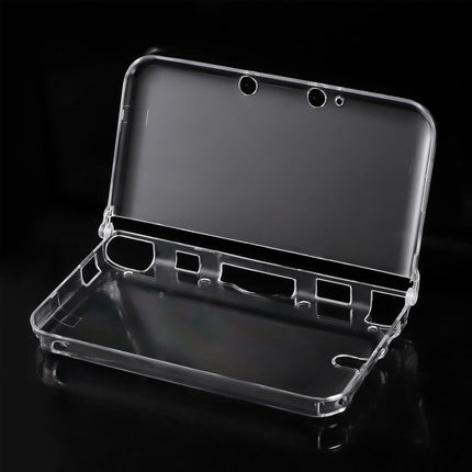 FiiMan Ultra Clear Crystal Transparent Hard Shell Protective Case Cover for Nintendo 3DS XL LL, Skin Accessory Compatible with Handheld Gaming Console