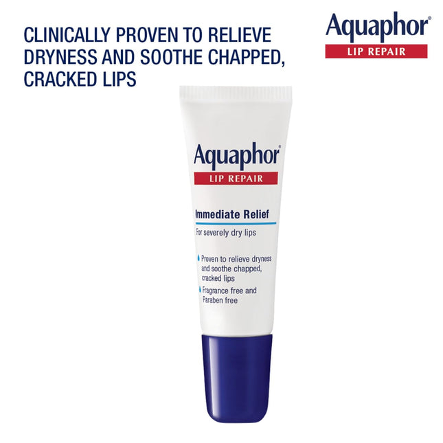Lip Repair Ointment, Moisturizing Lip Balm Pack, Relieves Dryness, 0.35 Tube, Pack of 2 - photo 2