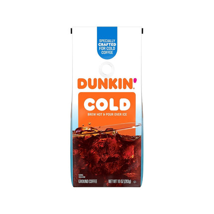 Dunkin' Cold Ground Coffee, 10 Ounce (Pack fo 1)
