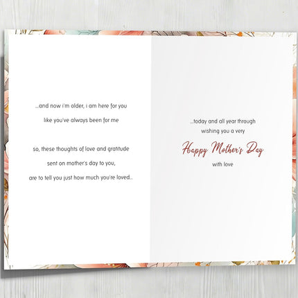 Mother's Day Card, Mothers Day Gifts Card for Mom from Daughter, Mothers Day Gifts Ideas 362-369