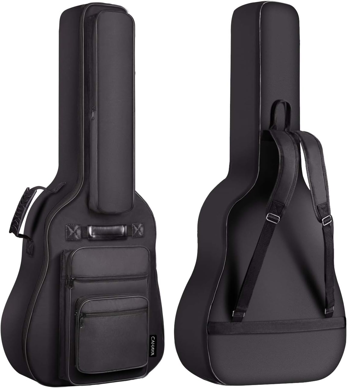 Acoustic Guitar Bag Thick Padding Waterproof Dual Adjustable Shoulder Strap Guitar Case Gig Bag 40 41 inch with Back