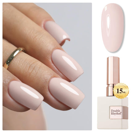 15ML Gel Nail Polish Pure Sheer Same Color Same Bottle Soak Off Gel Polish Art Manicure Salon DIY at Home for Women (Burgundy-A1129)