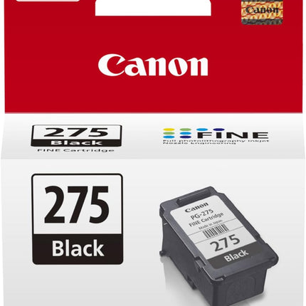 Canon PG-275 Genuine Black Ink Cartridge, Compatible with TS3520/3522, TR4720/4722, TS3720/3722