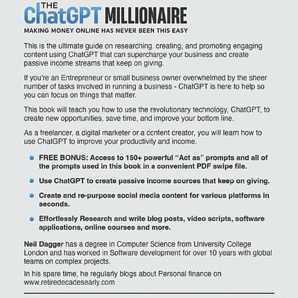 The ChatGPT Millionaire: Making Money Online has never been this EASY (How to make money with AI)