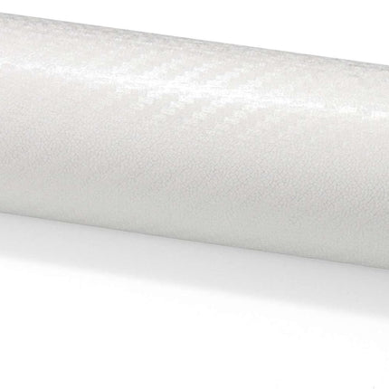 12"x60" (1FTx5FT) Clear 3D Carbon Fiber Textured Matte Flat Vinyl Wrap Auto Car Sticker Decal Film Sheet Bubble Free Air Release Technology with Tool Kit