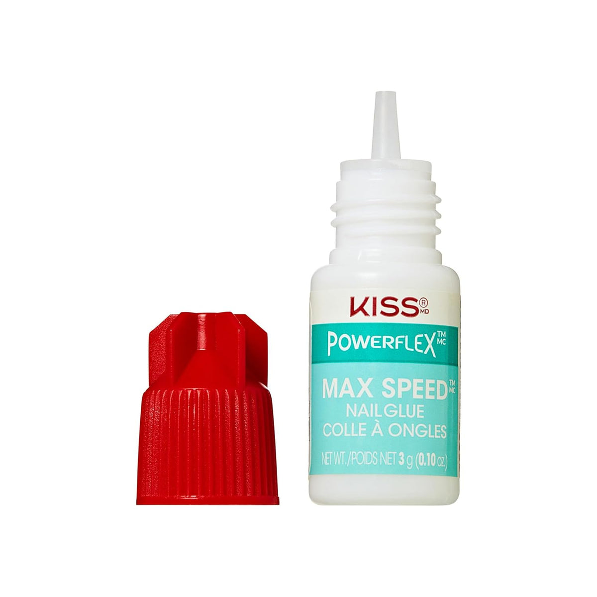 Maximum Speed Nail Glue - Fast Drying Adhesive for Glue-On Nails & Repairs with Nozzle Tip Applicator - photo 3