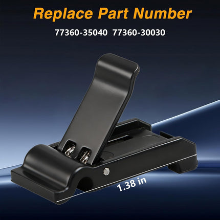 Upgraded Fuel Door Spring Clip, Gas Tank Door Cover Spring Compatible with Toyota 4Runner Avalon Camry Lexus LS430 LS460 GS300 GS430 GS460 Replace#: 77360-35040 77360-30030