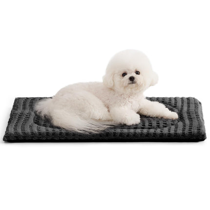 Cama lavable para perro mediano, tapete para jaula, 36x23 in. Almohadilla para perrera