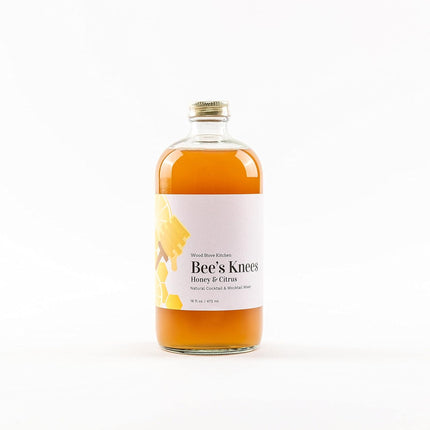 Bee's Knees Mix | Cocktail & Mocktail Mixer - Natural Craft Syrup with Tasty Flavors - Concentrated & Alcohol Free - Aromatic, Honey & Citrus, 16 oz.