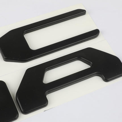 Tailgate Insert Letters Compatible with Tacoma 2024 2025 2026 3D Emblems with Strong Adhesive Matte Black