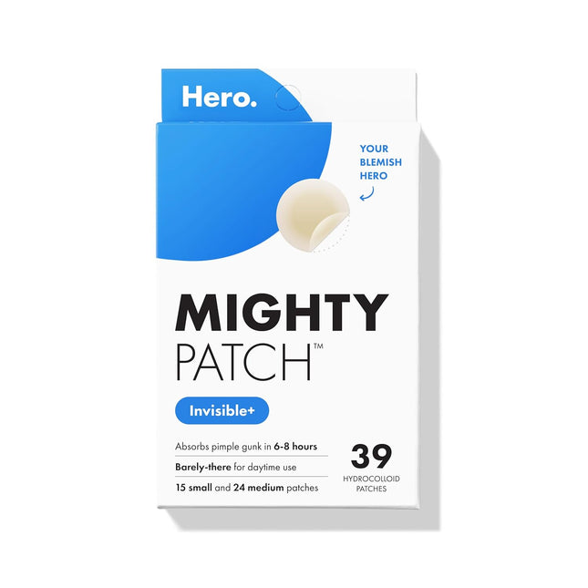Patch - Daytime Hydrocolloid Acne Pimple Patches for Covering Zits and Blemishes, Ultra Thin Spot Stickers for Face and