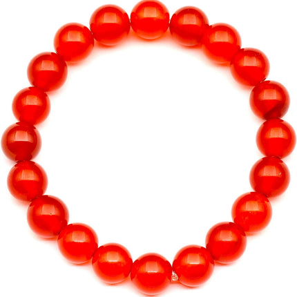 Natural Gemstone Beaded Stretch Bracelet for Men & Women | Handmade 8mm Stone Jewelry | Zodiac Chakra Elastic Bracelet | Meaningful Gift Collection