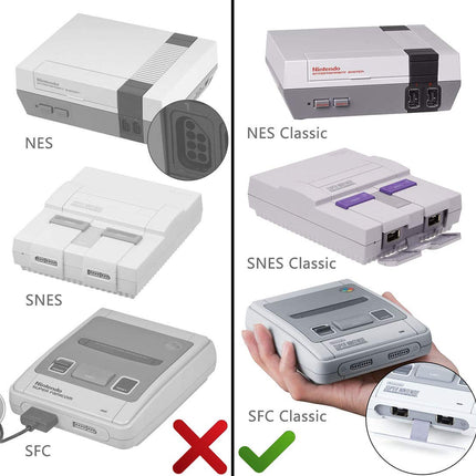 Asopiram Wireless Controller for SNES Games, 2.4GHz Cordless Gamepad with USB Receiver for Windows PC Emulator, Rechargeable Retro Joystick Compatible for SNES Classic Switch I, 2-Pack