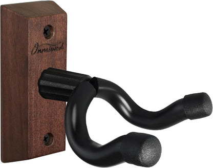 Guitar Wall Mount, Acacia Hardwood Guitar Hanger, U-Shaped Guitar Wall Hanger Mount, Guitar Holder Hook Stand for