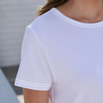 Tshirt for Women Short Sleeve Summer Tops Casual Basic Tee Shirts