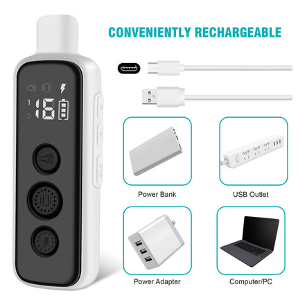 Dog Shock Collar for 2 Dogs - (8-120lbs) Waterproof Rechargeable Electric Dog Training Collar with Remote for Small Medium Large Dogs with Beep Vibration Safe Shock Modes(Grey)