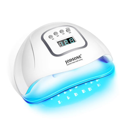 U V LED Nail Lamp, Nail Dryer for Gel Polish, Led Light with Automatic Sensor & 4 Timers