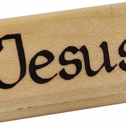 Stamps by Impression Jesus Rubber Stamp - .45" x 1.25"