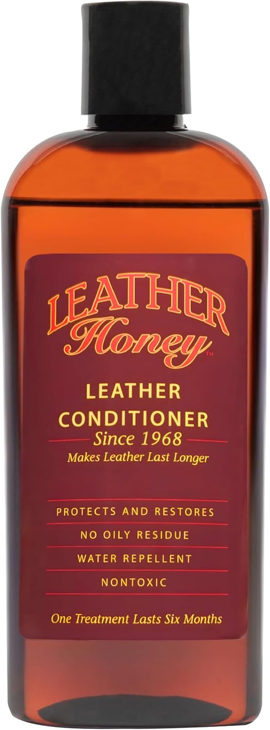 Leather Conditioner, Since 1968. for All Leather Items Including Auto, Furniture, Shoes, Purses and Tack. Non-Toxic and