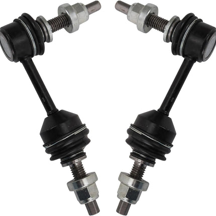 TRQ Front Sway Bar Stabilizer Link Set Compatible with 2019-2023 Chevrolet Silverado 1500 2019-2023 GMC Sierra 1500