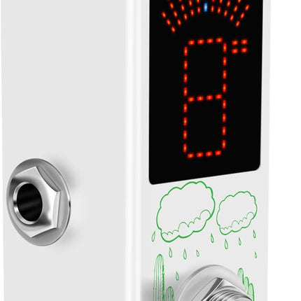 ISET Chromatic Tuner Pedal Tuner For Guitar Bass Violin And Other Chromatic Music Instruments