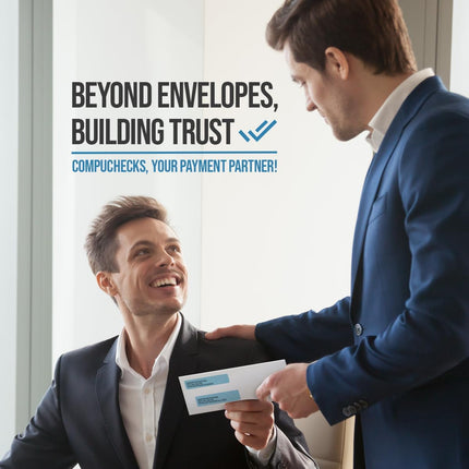 Double Window Envelopes #8- Peel and Seal Strip, Security Business Mailing Check Envelopes - Tamper Evident, Security Tint - 500 Count – Guaranteed to fit QuickBooks Checks