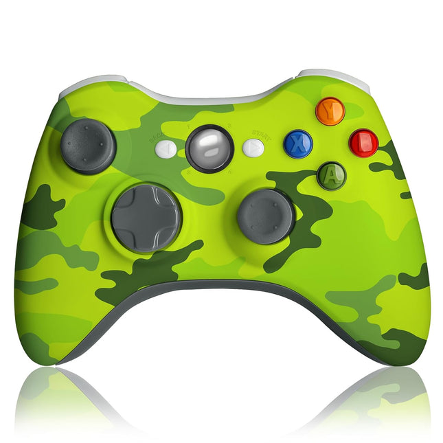 Wireless Controller for Xbox 360, 2.4GHZ Game Joystick Controller Gamepad for Xbox 360 & Slim Console and PC Windows
