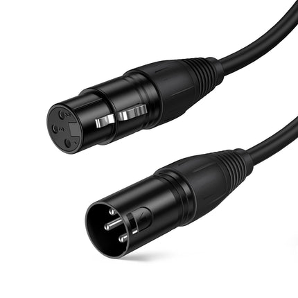 3Pin XLR Male to Female Balanced Microphone Extension Cable