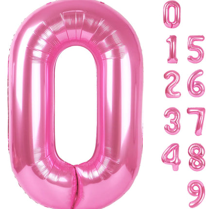 Number Balloons 5 Balloon Blue Birthday Decorations for Men Party, 40 Inch