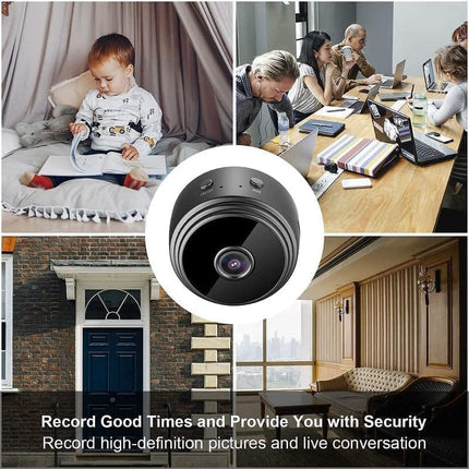 Hidden Camera 4 Packs, 1080P HD WiFi Home Indoor Outdoor Camera for Baby/Pet/Nanny, 2026 Mini Camera Remote Viewing for Security with iOS,Android Phone APP(Video Only)