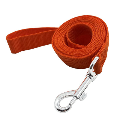 Nylon Dog Training Leash, Traction Rope, 4Ft /5 Foot /6 Feet Long, 5/8 inch 3/4 Inch 1 Inch Wide, for Small and Medium Dogs