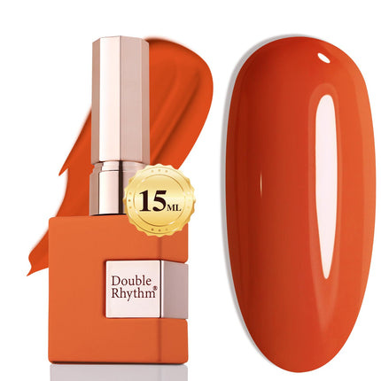 15ML Gel Nail Polish Pure Sheer Same Color Same Bottle Soak Off Gel Polish Art Manicure Salon DIY at Home for Women (Burgundy-A1129)