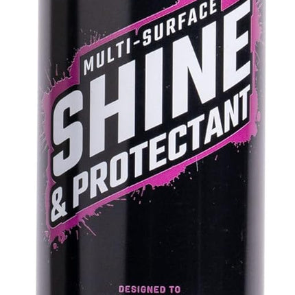 Slick Products Shine & Protectant Spray 17.35 FL OZ. - High Gloss Clear Coating Renew Vinyl, Plastic, Rubber, Trim, Tire, Car, Truck, Motorcycle, Dirt Bike
