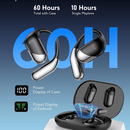 AI Translation Earbuds, 198+ Languages Real-Time Translator, 60H Playtime Audifonos Traductores Inglés Español, 3-in-1 Translating Headphones for Travel, Business & Learning