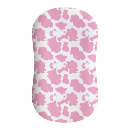 XYZCANDO Pink Cow Print Cover for Baby Nest for Newborn & Infant Lounger Slipcover Elastic Fabric Nest Cover Fits Most Loungers