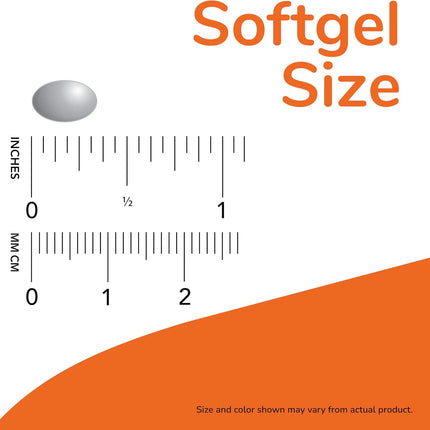NOW Foods Vitamin D3 softgels bottle side view