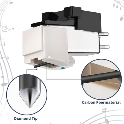 ATN3600L-ATN3600LC Record Player Needle - Diamond Conical Replacement Stylus Compatible with Audio-Technica AT-LP60 Series, AT-LP60X, AT-LP60XBT and Sound Burger Turntable（2 Pack）