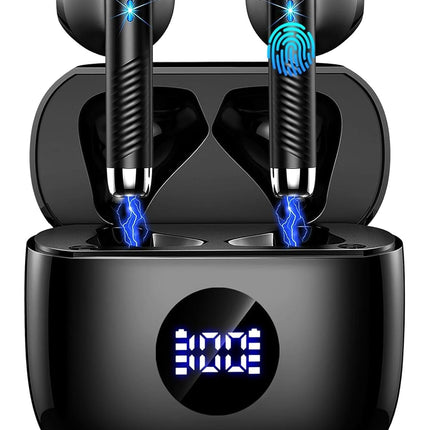 Wireless Earbuds, Bluetooth 5.4 Ear Buds, LED Power Display, 6D Bass Stereo - photo 8