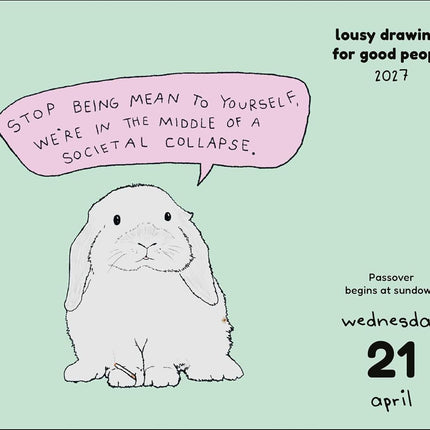 Lousy Drawings for Good People 2027 Day-to-Day Calendar