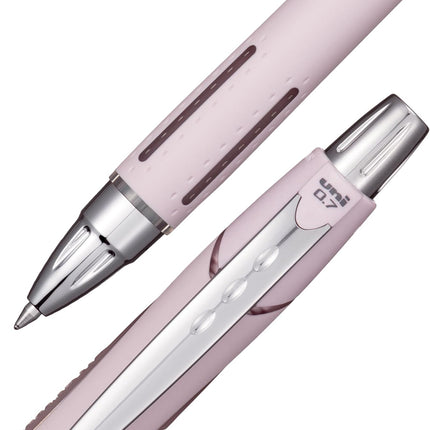 Uni-Ball Jetstream RT Ballpoint Pen, Fine Point (0.7mm), Lavender Barrel, Black Ink. 6 Pens