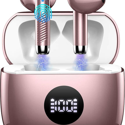 Wireless Earbuds, Bluetooth 5.4 Ear Buds, LED Power Display, 6D Bass Stereo - photo 13