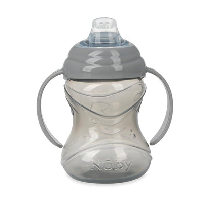 3 Piece No-Spill Cup with Spout, 2 Handle with Lock Feature, Neutral,10 Ounce - photo 5