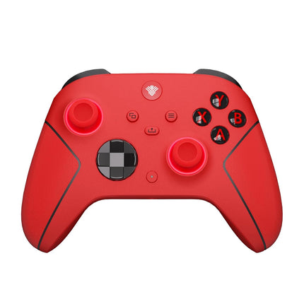 SZDILONG 2.4GHz Wireless Controller for Xbox Controller, Xbox One Series X|S Consoles, PC Windows, Steam, with 7 Colors RGB Light/1000mAh Battery/Programmable/Turbo, Dual Vibration/3.5mm Audio Jack (RED)