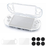 Clear Crystal Hard Shell Case Set for Vita 1000 PCH-1000 Game Console