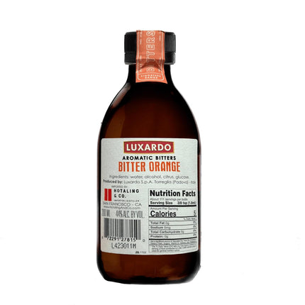 Luxardo Aromatic Infused Cocktail Bitters | Product of Italy | Versatile and Essential Ingredients for Drinks, 200 ml (Bitter Orange)