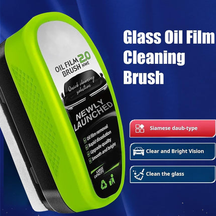 3PC Upgrade 2.0 Clear Vision Glass Cleaner, Oil Film Cleaning Brush for Automotive Windows, Clearvision Cars Windshield Cleaner Tool, Universal Cleaning Wipe Board