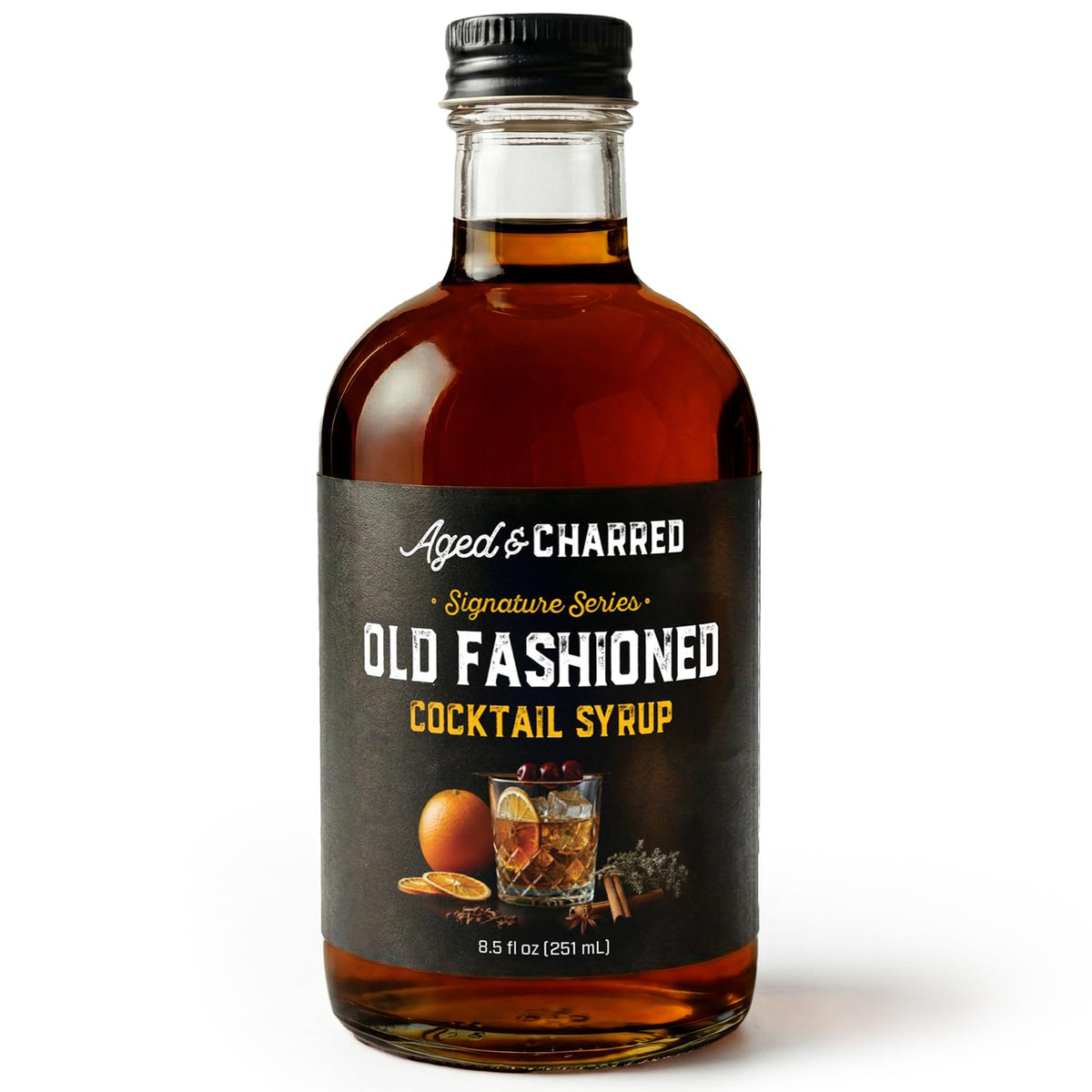 Old Fashioned Mix Syrup for 32 Cocktails