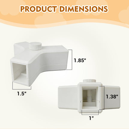 Replacement Top Connector for Lovevery Play Gym, Top Clamp/Bracket, Compatible with Former for Lovevery Play Gym